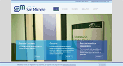 Desktop Screenshot of casadicurasanmichele.com